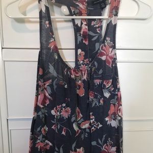Floral tank top